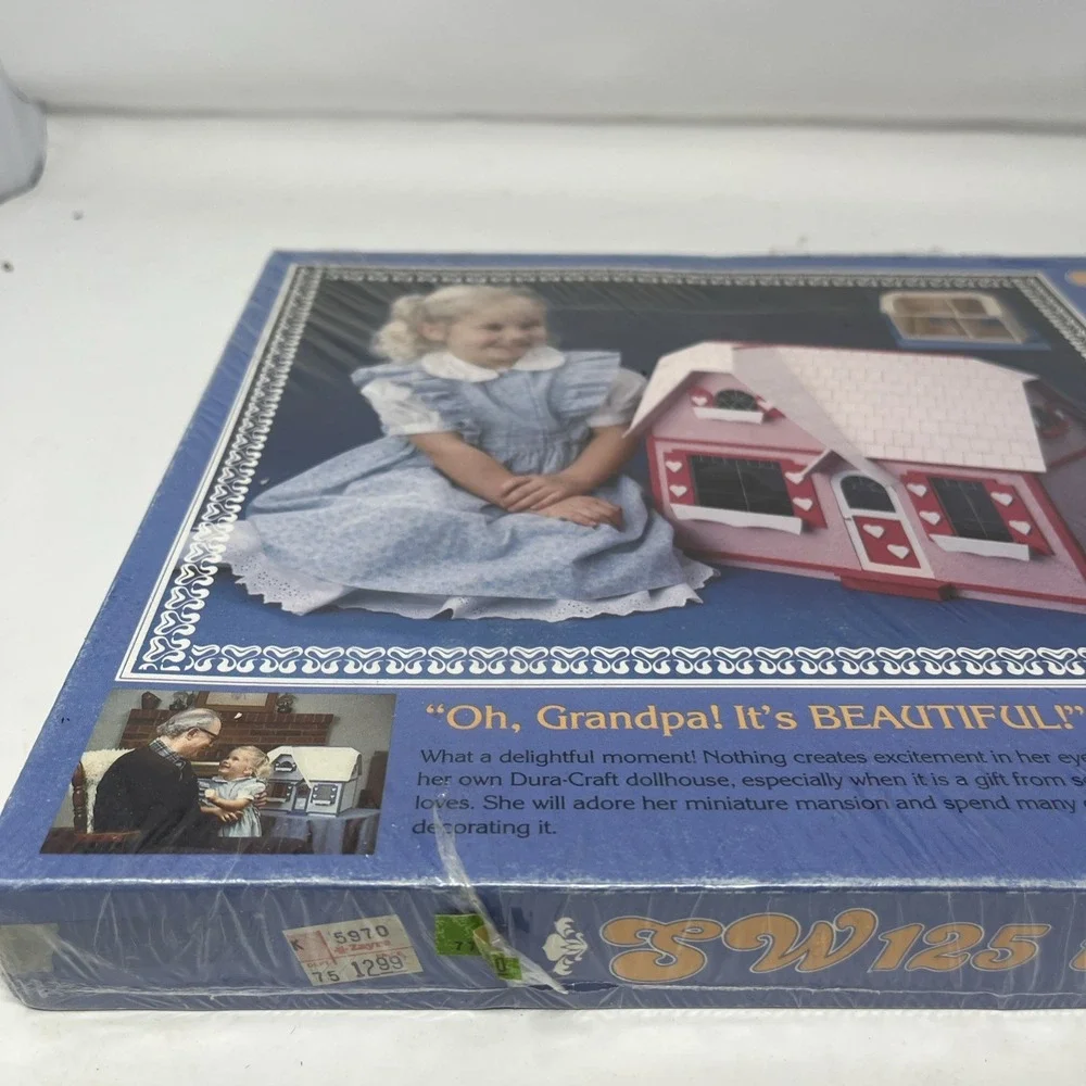 SWEETHEART DOLLHOUSE KIT SW125 By Dura-Craft - VINTAGE - NEW